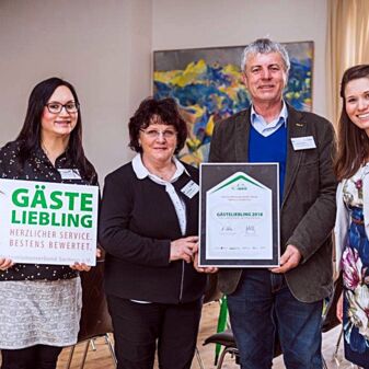 Gästeliebling 2018  Regionssieger für Chemnitz-Zwickau