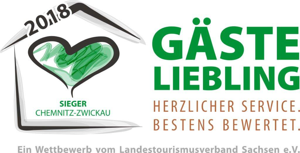 Logo Gästeliebling Destinationssieger 2018 Chemnitz-Zwickau